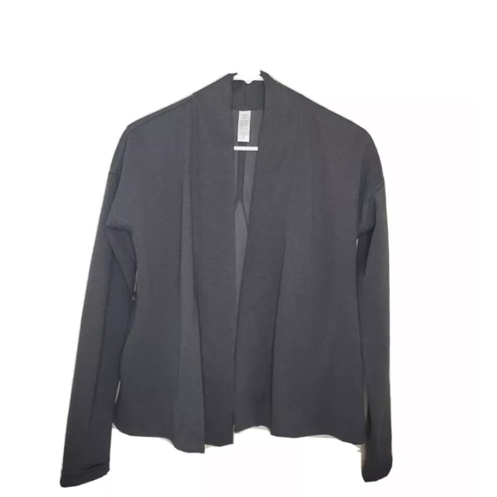 Ivivva Lululemon Make It A Wrap Grey Sweatshirt Jacket Size 14